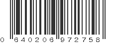 UPC 640206972758