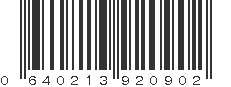 UPC 640213920902