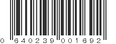 UPC 640239001692