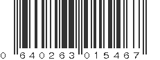UPC 640263015467