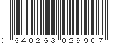 UPC 640263029907