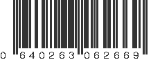 UPC 640263062669