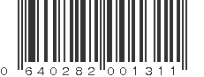 UPC 640282001311