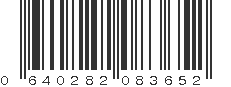 UPC 640282083652