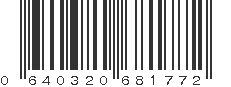 UPC 640320681772