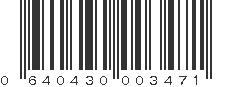 UPC 640430003471