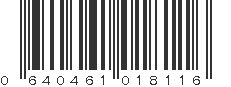 UPC 640461018116