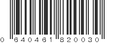 UPC 640461820030