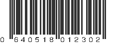 UPC 640518012302