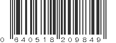 UPC 640518209849