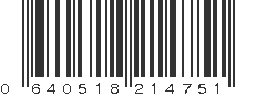 UPC 640518214751