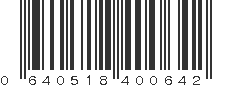 UPC 640518400642