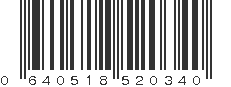 UPC 640518520340