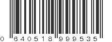 UPC 640518999535