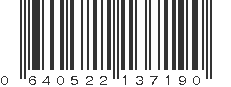 UPC 640522137190