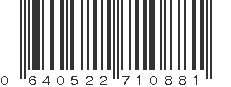 UPC 640522710881