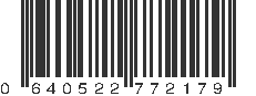 UPC 640522772179