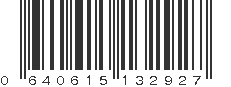 UPC 640615132927