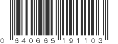 UPC 640665191103