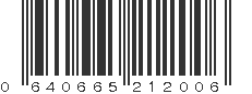 UPC 640665212006