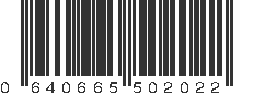 UPC 640665502022