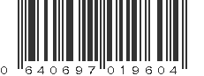 UPC 640697019604