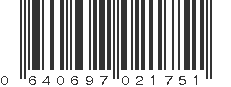 UPC 640697021751