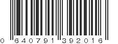 UPC 640791392016