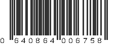 UPC 640864006758