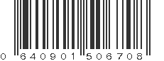 UPC 640901506708