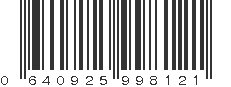 UPC 640925998121