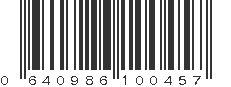 UPC 640986100457