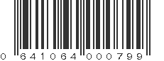 UPC 641064000799