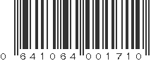 UPC 641064001710