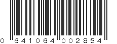 UPC 641064002854