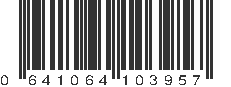 UPC 641064103957