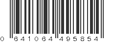 UPC 641064495854