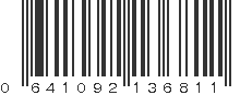 UPC 641092136811