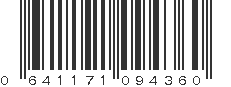 UPC 641171094360