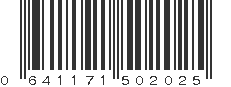 UPC 641171502025