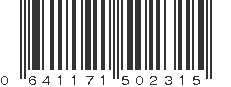 UPC 641171502315