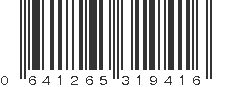 UPC 641265319416