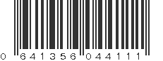 UPC 641356044111