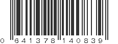 UPC 641378140839