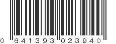 UPC 641393023940