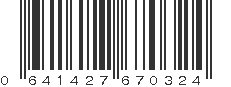 UPC 641427670324