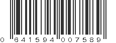 UPC 641594007589