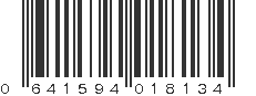 UPC 641594018134