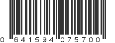 UPC 641594075700