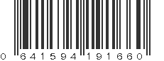 UPC 641594191660